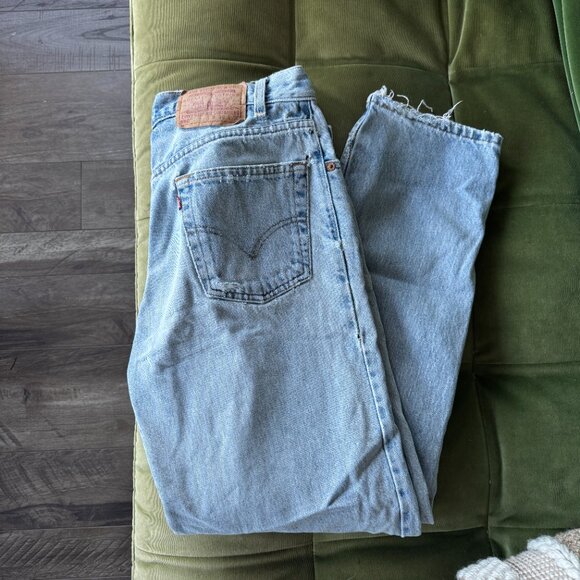 Levi’s 550 Relaxed Fit Jeans Light Wash Women’s Size 8M High Rise Vintage Fit - Picture 3 of 3